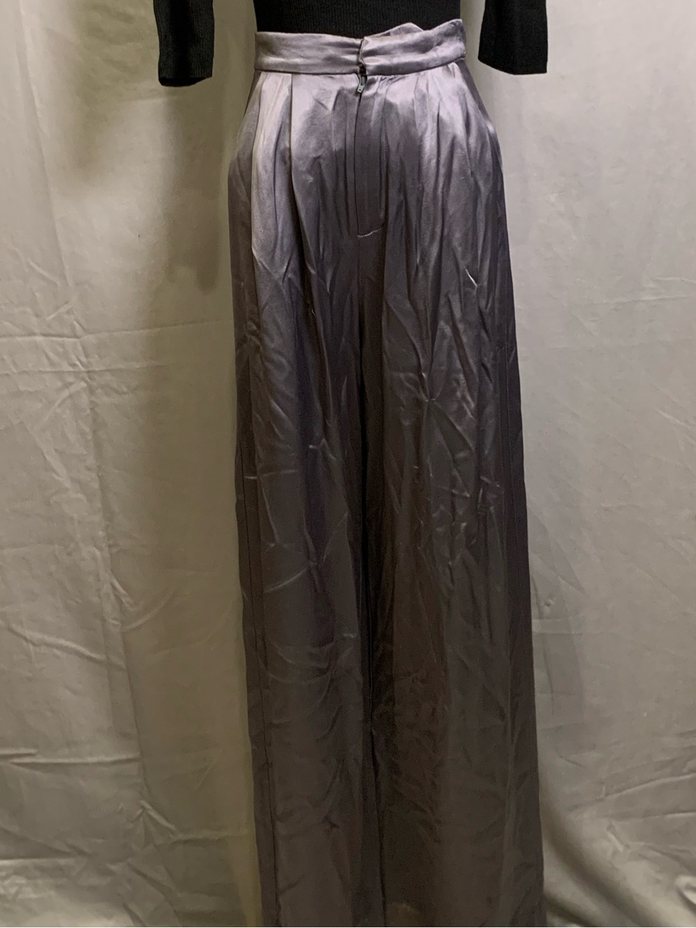Nonchalant Label Paris Wide Leg Pant Slate Grey Size XS